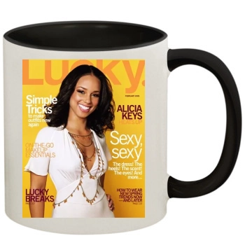 Alicia Keys 11oz Colored Inner & Handle Mug