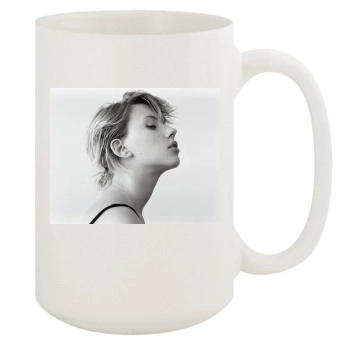 Scarlett Johansson 15oz White Mug