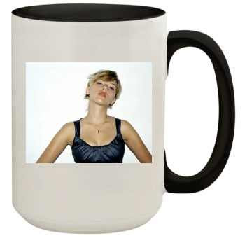 Scarlett Johansson 15oz Colored Inner & Handle Mug