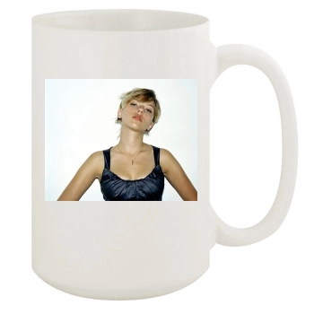 Scarlett Johansson 15oz White Mug