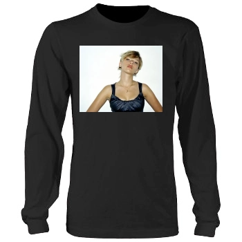 Scarlett Johansson Men's Heavy Long Sleeve TShirt