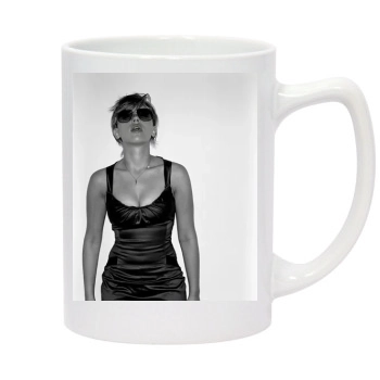 Scarlett Johansson 14oz White Statesman Mug