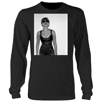 Scarlett Johansson Men's Heavy Long Sleeve TShirt