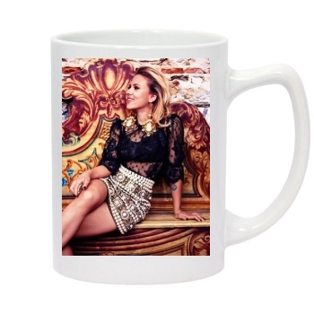 Scarlett Johansson 14oz White Statesman Mug