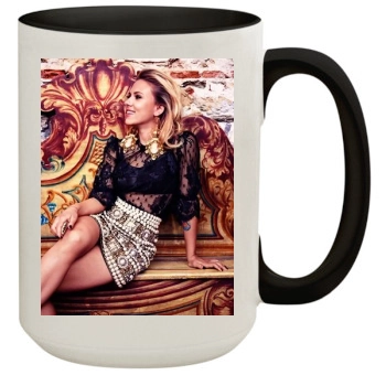 Scarlett Johansson 15oz Colored Inner & Handle Mug