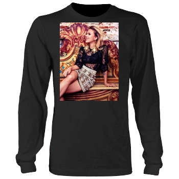 Scarlett Johansson Men's Heavy Long Sleeve TShirt