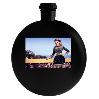 Scarlett Johansson Round Flask