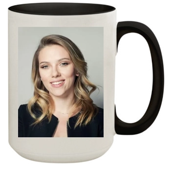 Scarlett Johansson 15oz Colored Inner & Handle Mug