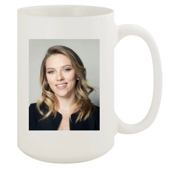 Scarlett Johansson 15oz White Mug