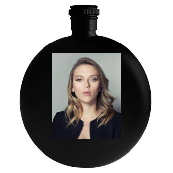 Scarlett Johansson Round Flask