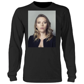 Scarlett Johansson Men's Heavy Long Sleeve TShirt