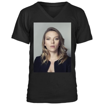 Scarlett Johansson Men's V-Neck T-Shirt