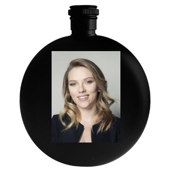 Scarlett Johansson Round Flask