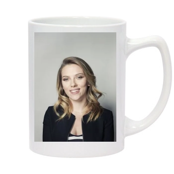 Scarlett Johansson 14oz White Statesman Mug