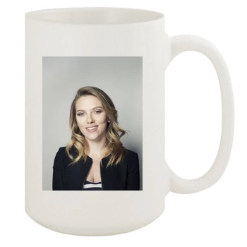 Scarlett Johansson 15oz White Mug