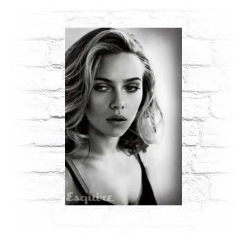 Scarlett Johansson Metal Wall Art