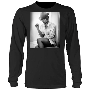 Scarlett Johansson Men's Heavy Long Sleeve TShirt