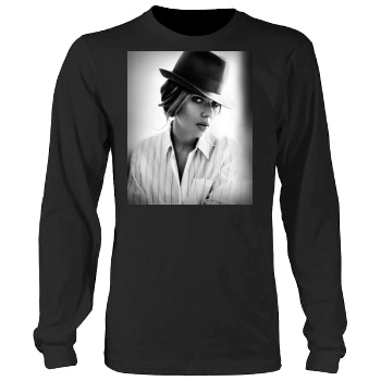 Scarlett Johansson Men's Heavy Long Sleeve TShirt