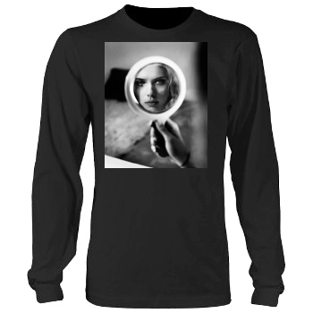 Scarlett Johansson Men's Heavy Long Sleeve TShirt