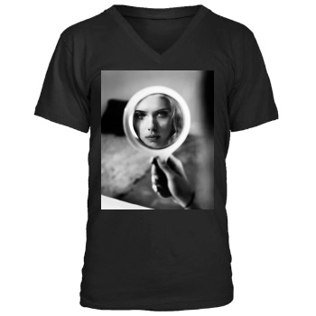 Scarlett Johansson Men's V-Neck T-Shirt