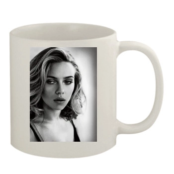 Scarlett Johansson 11oz White Mug