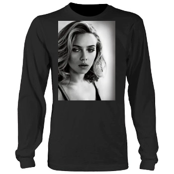 Scarlett Johansson Men's Heavy Long Sleeve TShirt