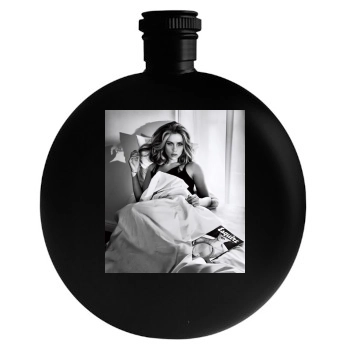 Scarlett Johansson Round Flask