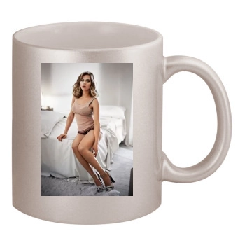 Scarlett Johansson 11oz Metallic Silver Mug