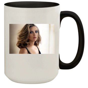 Scarlett Johansson 15oz Colored Inner & Handle Mug