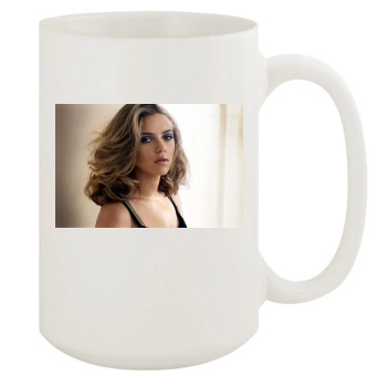 Scarlett Johansson 15oz White Mug