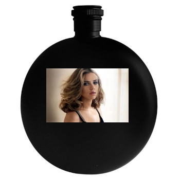 Scarlett Johansson Round Flask