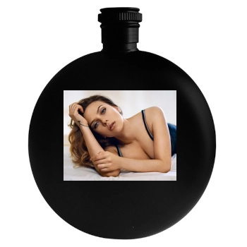 Scarlett Johansson Round Flask