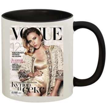 Scarlett Johansson 11oz Colored Inner & Handle Mug