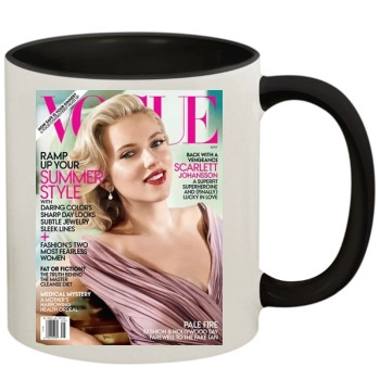 Scarlett Johansson 11oz Colored Inner & Handle Mug