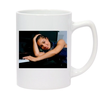 Alicia Keys 14oz White Statesman Mug