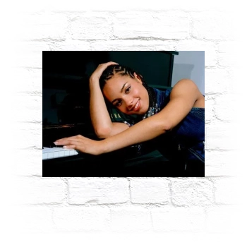 Alicia Keys Metal Wall Art