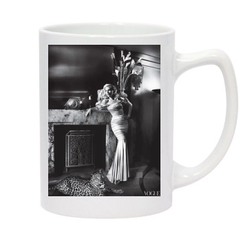 Scarlett Johansson 14oz White Statesman Mug