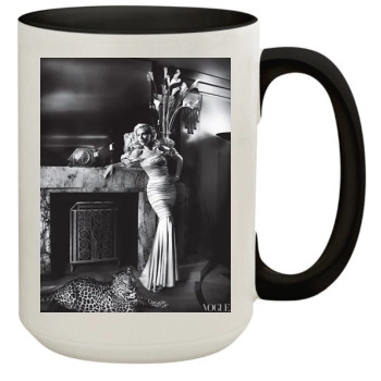 Scarlett Johansson 15oz Colored Inner & Handle Mug