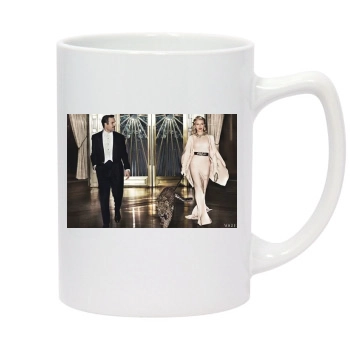 Scarlett Johansson 14oz White Statesman Mug