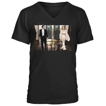 Scarlett Johansson Men's V-Neck T-Shirt