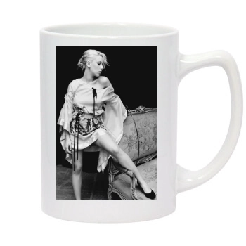 Scarlett Johansson 14oz White Statesman Mug