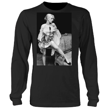 Scarlett Johansson Men's Heavy Long Sleeve TShirt