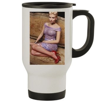 Scarlett Johansson Stainless Steel Travel Mug