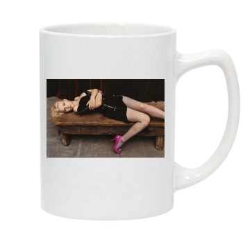 Scarlett Johansson 14oz White Statesman Mug