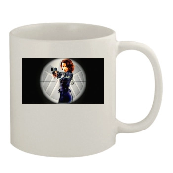 Scarlett Johansson 11oz White Mug