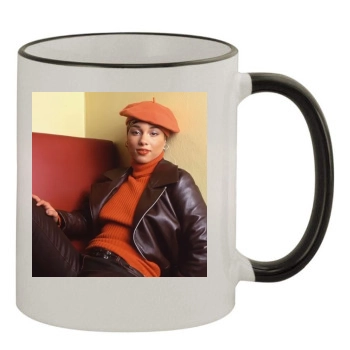 Alicia Keys 11oz Colored Rim & Handle Mug