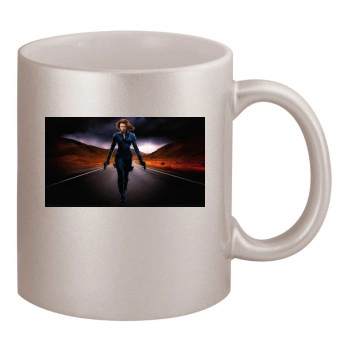 Scarlett Johansson 11oz Metallic Silver Mug