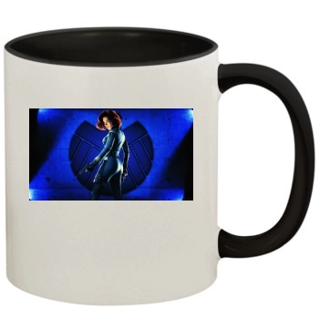 Scarlett Johansson 11oz Colored Inner & Handle Mug