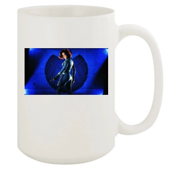 Scarlett Johansson 15oz White Mug