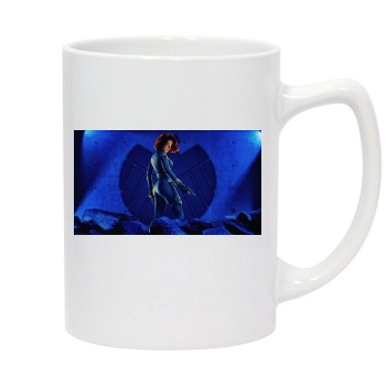 Scarlett Johansson 14oz White Statesman Mug